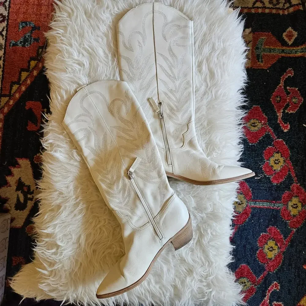 Dolca Vita Cowboy Boots 8.5